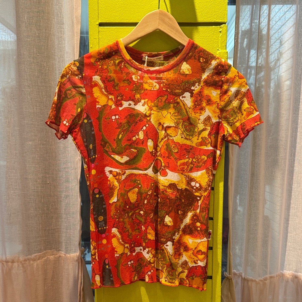 Jean Paul Gaultier JPG mesh top